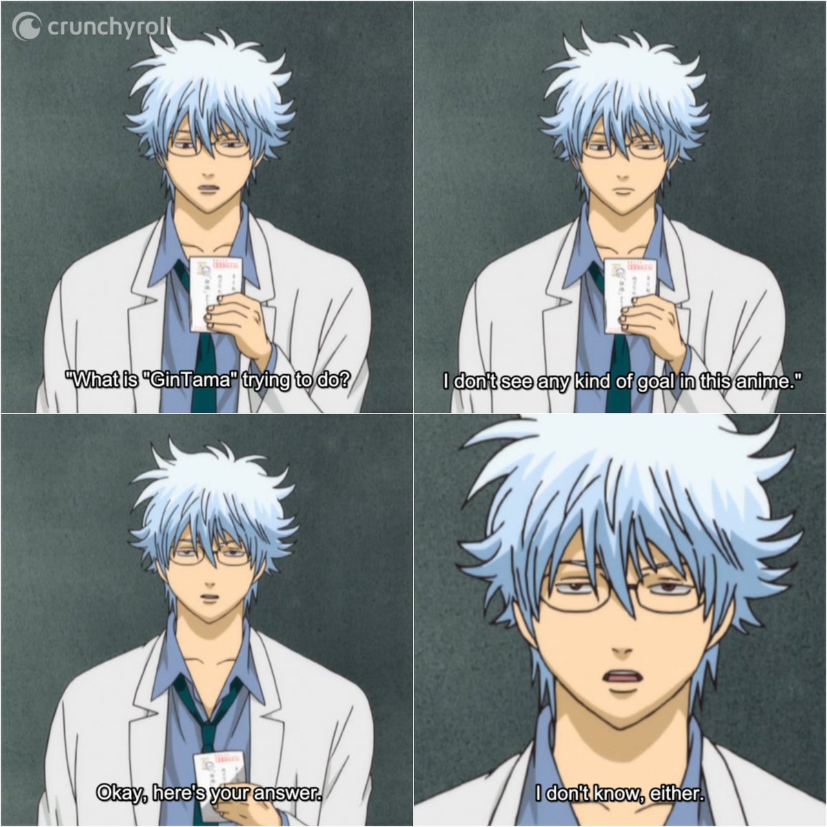 Crunchyroll's tweet photo. Happy Birthday to the manga artist Hideaki Sorachi! in order to celebrate his birthday, here is a brief summary of Gintama: https://t.co/EGPL4o1eij