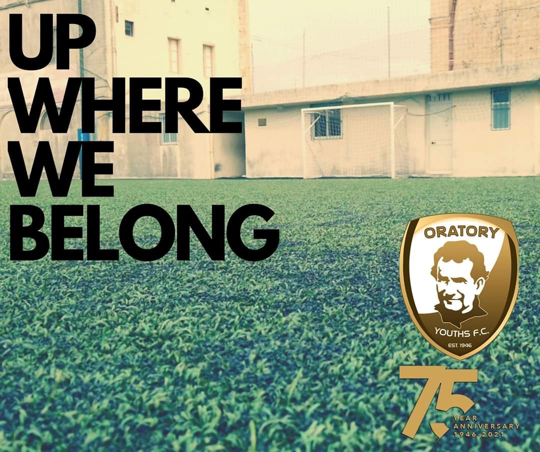Oratory Youths FC promoted to Gozo FA 1st Division.