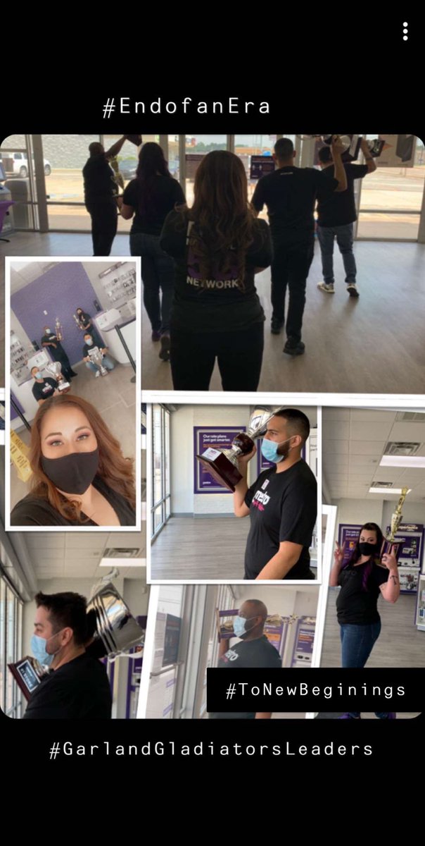 Time to say goodbye to 3 amazing Garland Gladiator Leaders. Rudy, Ivan &amp; Amber. It’s been a great ride but now it’s time to spread your wings and continue a new journey on the Magenta side. Thank you so much for helping lead our amazing team. To New Beginnings 🎉 🎊 #MagentaBound