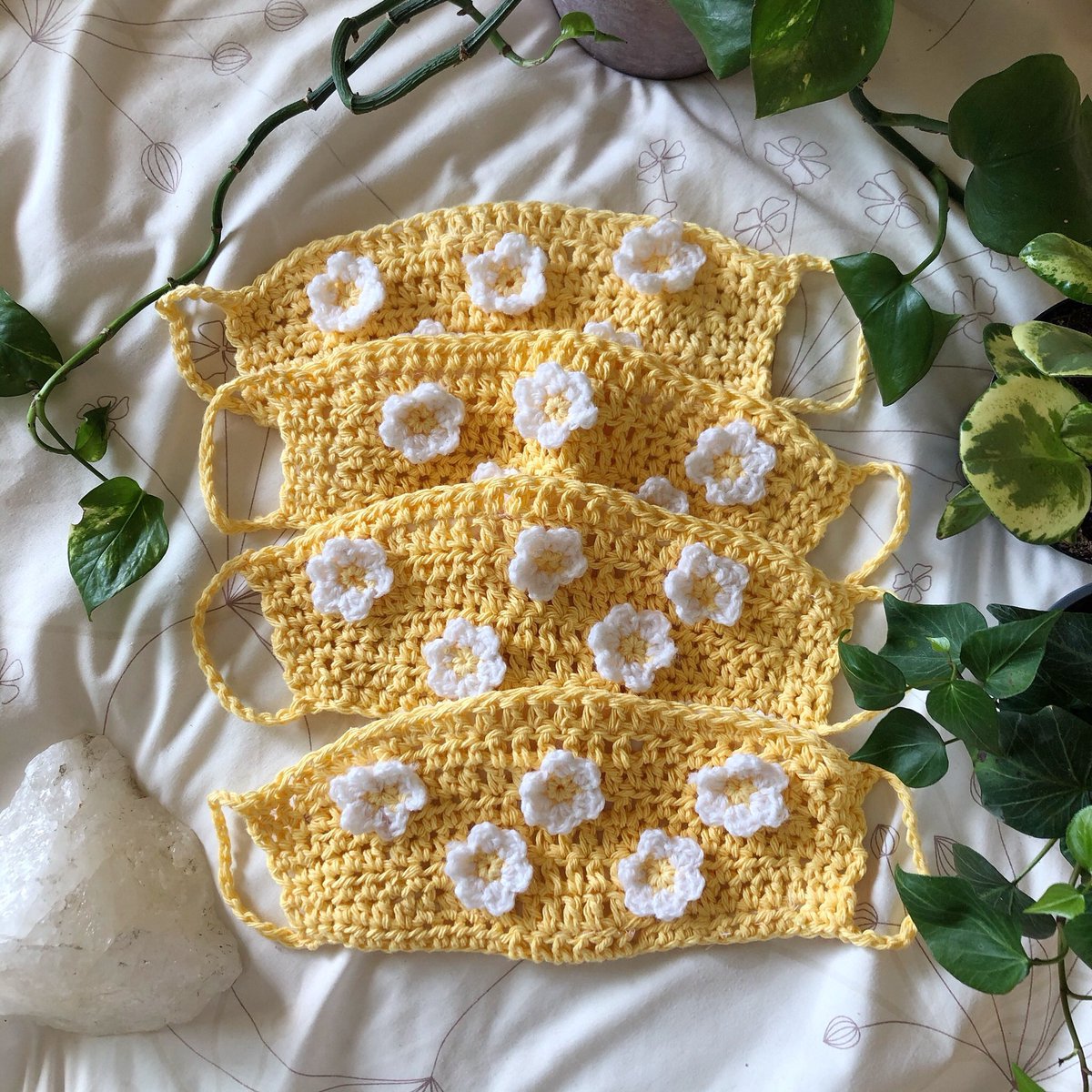 MEET SYDNEY: Hi I’m Sydney and I’m a full time crochet artist! I learned to crochet 6 years ago and have been in love ever since. My website is  http://www.earthlywovencrochet.com  and I do custom orders as well 