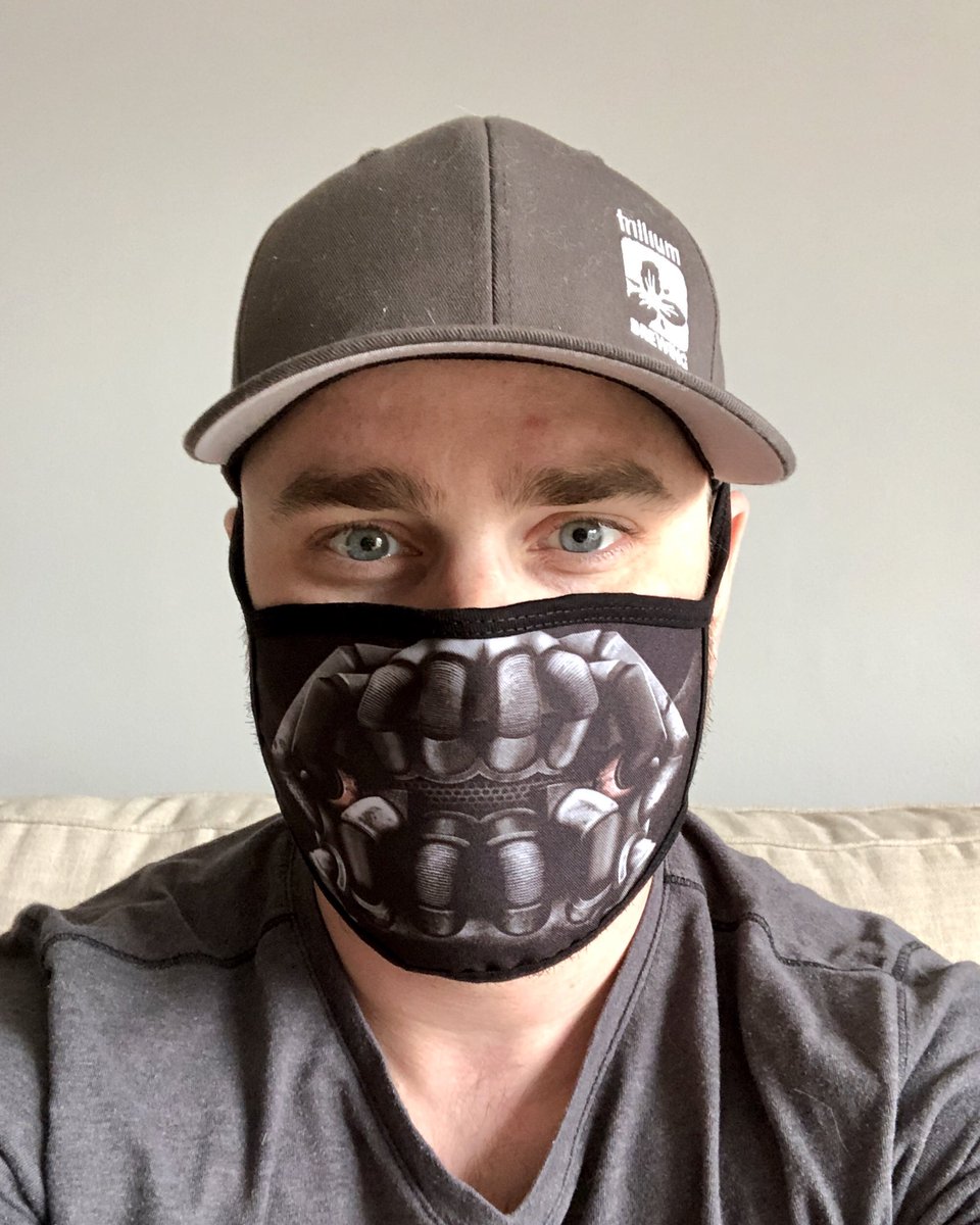 NickGemelli's tweet photo. The fiancé surprised me with a gift.

No one cared who I was until I put on the mask.

#blessed https://t.co/TxkHL5Tciv