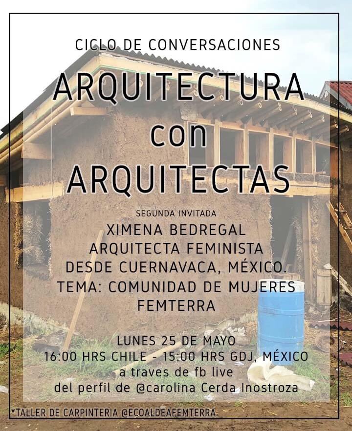 A las 4 comenzamos con el conversatorio!!! #arquitectas #arquitecturaconarquitectas