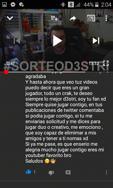 Ronaldo68389314's tweet photo. @D3strii
#SorteoD3stri
Mi id: Dj_ronal
Pues aver D3stri te conoci cuando empeze a jugar fortnite,quise ver en youtube gente que jugaba fortnite y me salio tu canal,me gusta por la forma como reniegas y como juegas, me agradas,eres un crak,desearia jugar contigo.
Saludos bro https://t.co/iegUqz9qr9