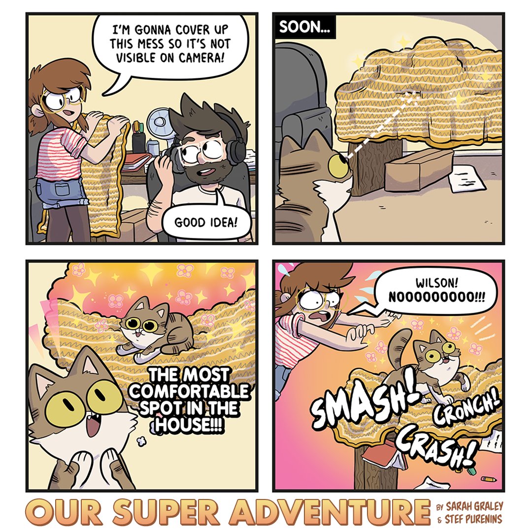 oursupercomic's tweet photo. Blanket (May 11th 2020)

📚 https://t.co/YHoF0xoZzA
💸 https://t.co/h4DhlzkSzd

#comics #oursuperadventure https://t.co/Xc6UQiTkN6