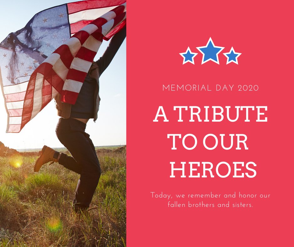 KeithRenno's tweet photo. Special day to celebrate all of our hero's. Happy Memorial Day! 🇺🇸 https://t.co/IkSzOtyU9O