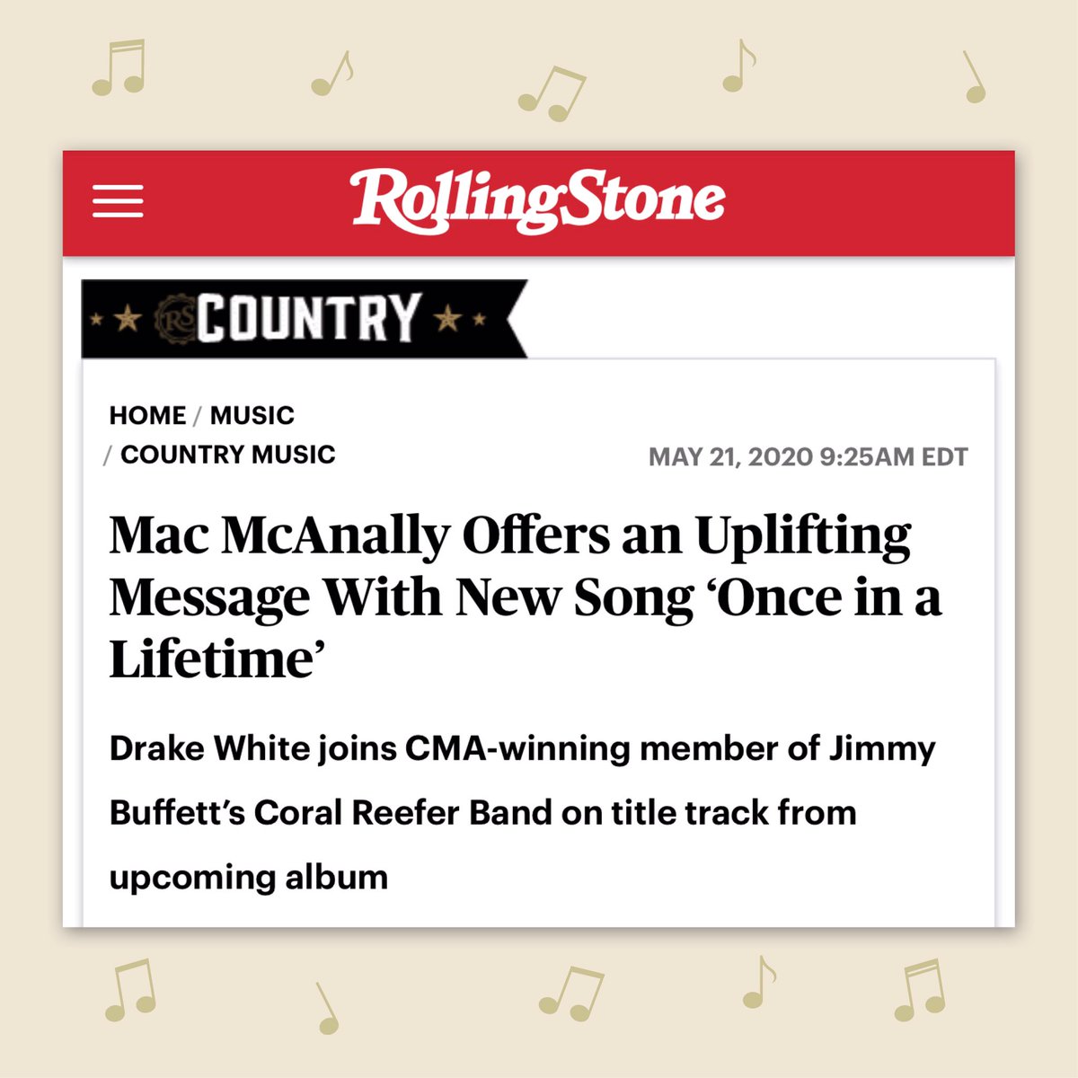 abitafest's tweet photo. It’s #MusicMonday, and we’re spotlighting @DrakeWhite. Drake White joins Mac McAnally in this new song. Check out the full article at the link below. #abitafest https://t.co/2OZrUPiceM
