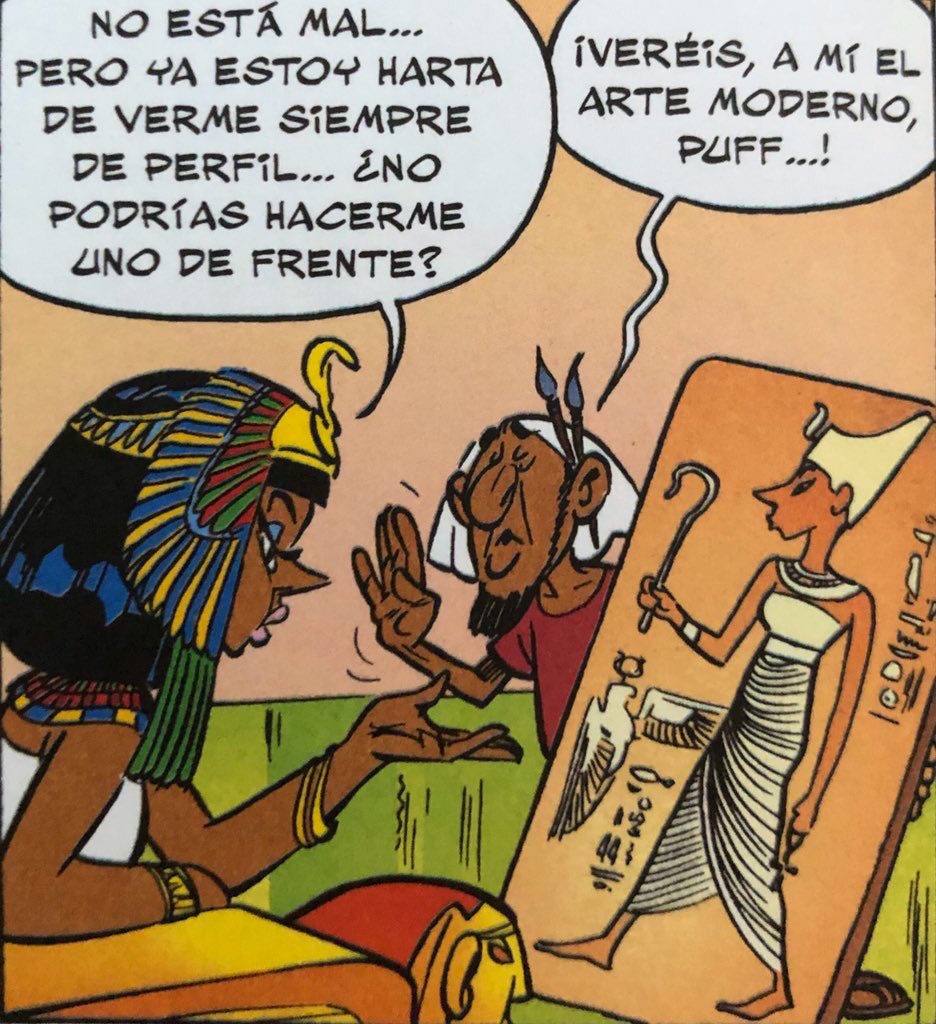 AsterixFanES's tweet photo. Siempre ha habido gente a la que le cuesta el arte moderno 😄😜 https://t.co/SS8K5mx3yP