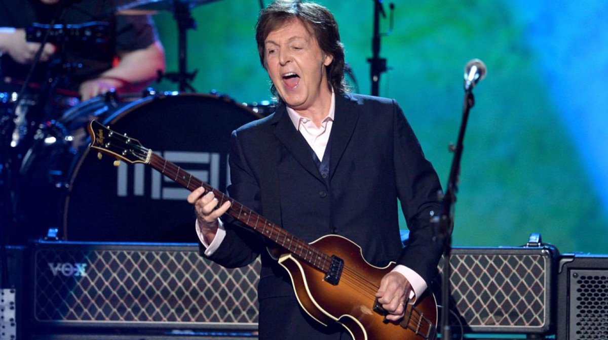Paul McCartney but he gets older as you scroll down.