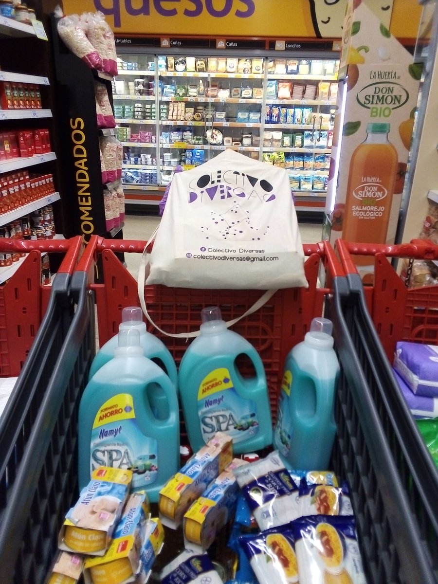 DiversasNaval's tweet photo. Hoy hemos hecho una primera compra que ha sido entregada en la Nave y aún nos quedan algunos euros con los que hacer una segunda compra en próximo mes. Os damos las gracias por vuestra colaboración y animamos a quien quiera y pueda a unirse a esta causa tan necesaria. ¡Cuidaros! https://t.co/xjHM9GlWSe