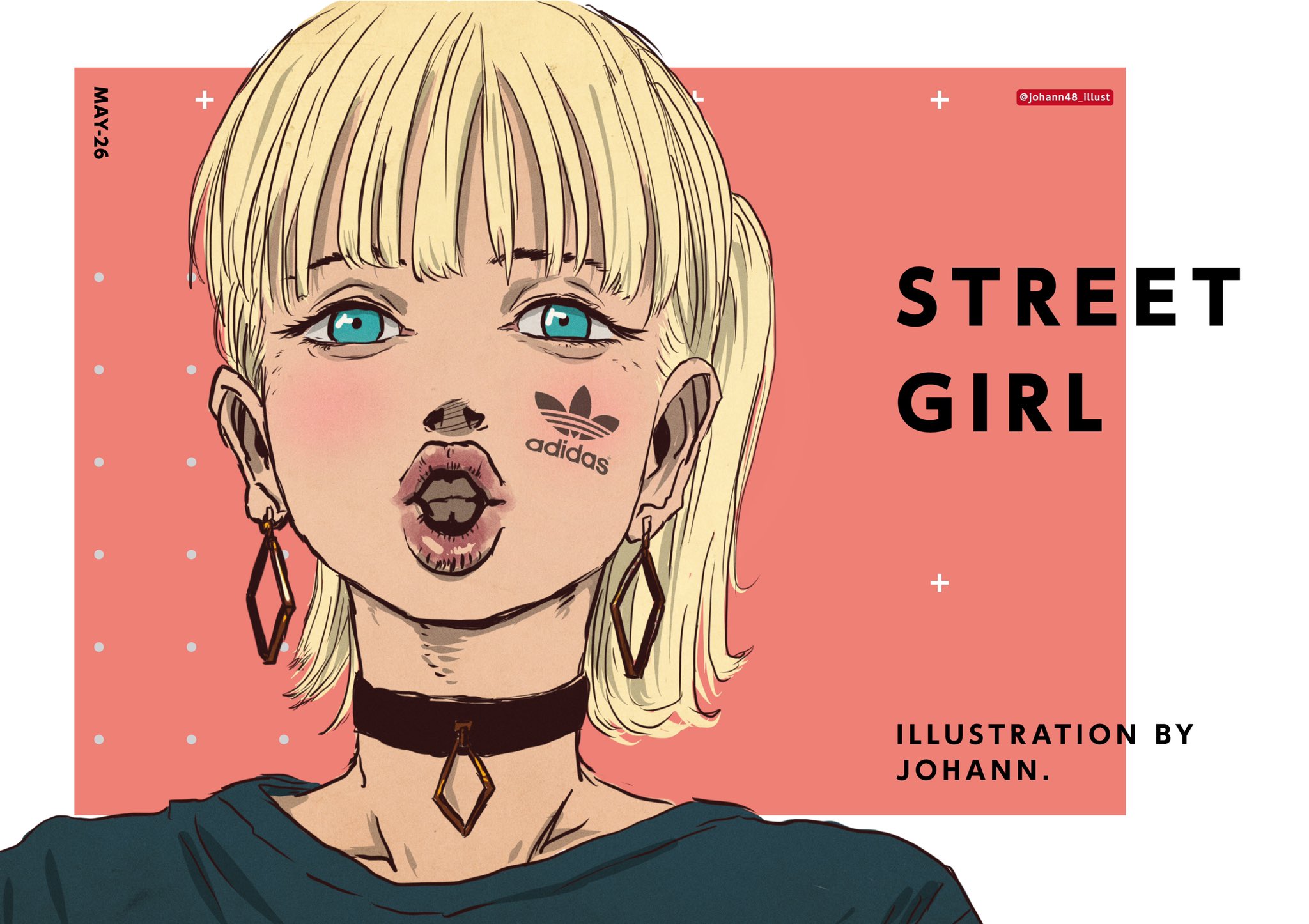 Johann ストリート系女子 イラスト好きさんと繋がりたい イラスト ストリート 女の子イラスト T Co Xwn0nyduqd Twitter