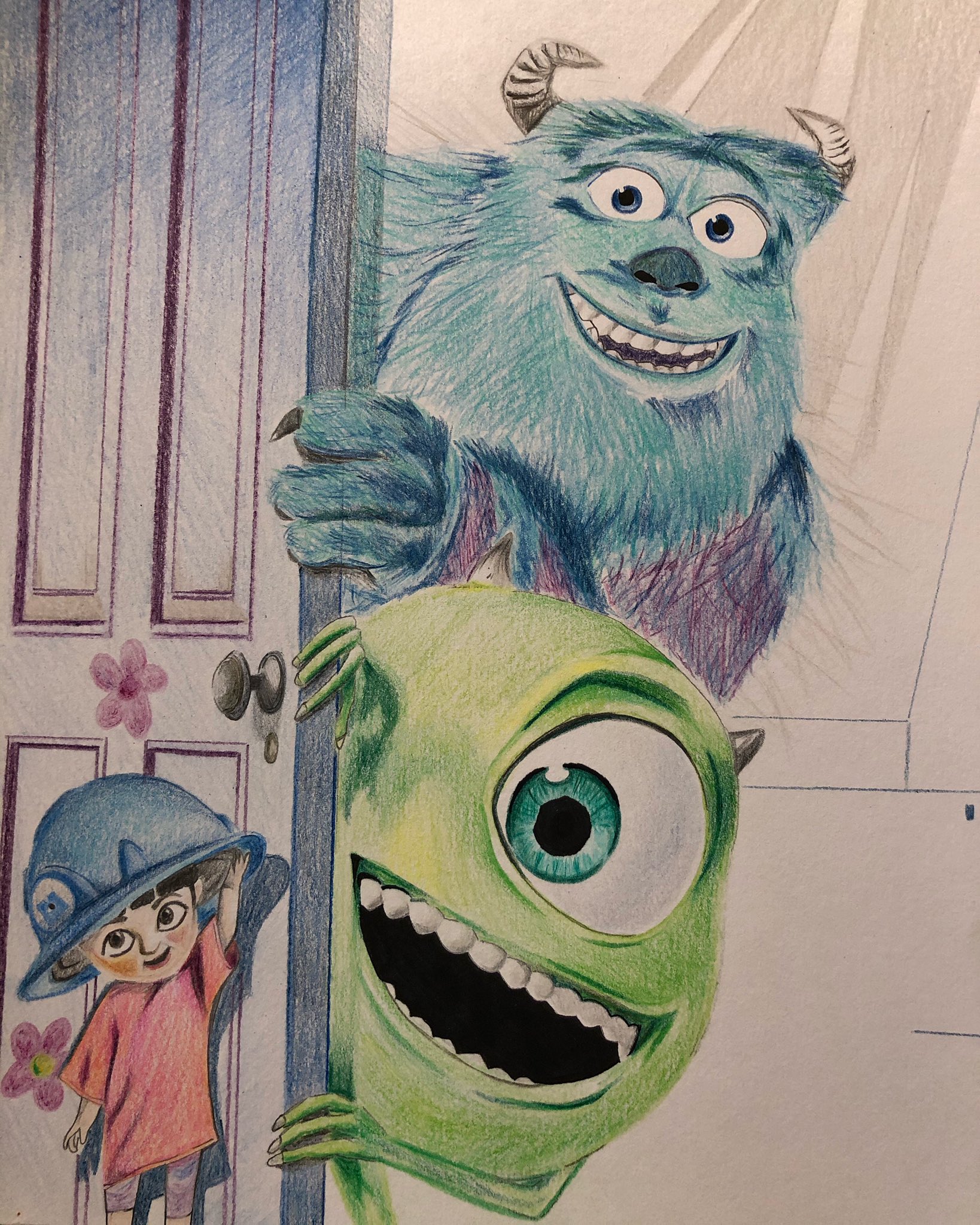 Mana こちらもだんだん出来てきた モンスターズインク 鉛筆画 鉛筆イラスト ピクサー お絵描きさんと繋がりたい T Co Qxaj4nsvcc Twitter Mana こちらもだんだん出来てきた モンスターズインク 鉛筆画 鉛筆イラスト ピクサー お絵描きさんと繋がりたい T Co Qxaj4nsvcc Twitter