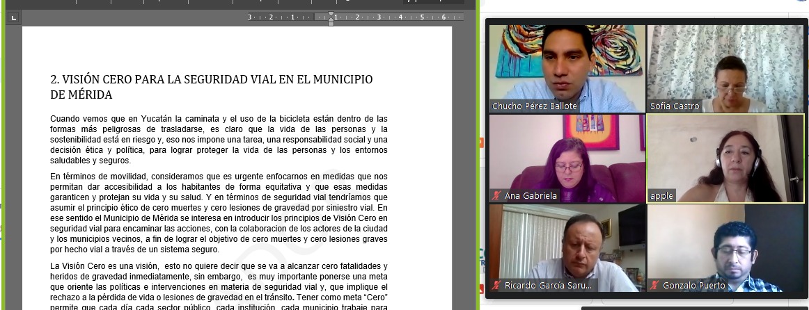 ChuchoPerezB's tweet photo. Agradezco la Dra. Silvana Forti Sosa del Laboratorio Urbano de la Universidad Modelo, y al Lic. Ricardo García Sarubbi del Consejo Nacional para la Prevención de Accidentes #CONAPRA por sus aportaciones y colaboración con el municipio de #Mérida. https://t.co/KrSkT7nm03