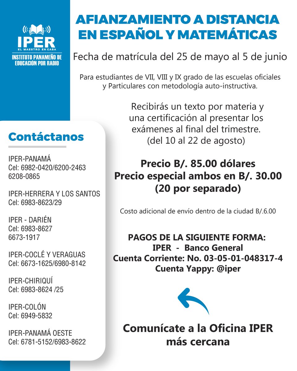 Quieres mejorar tu rendimiento escolar en matemáticas y español?