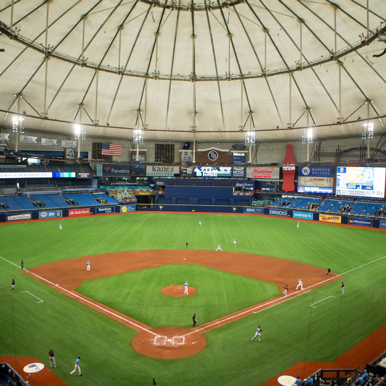 Tropicana Field Wedding