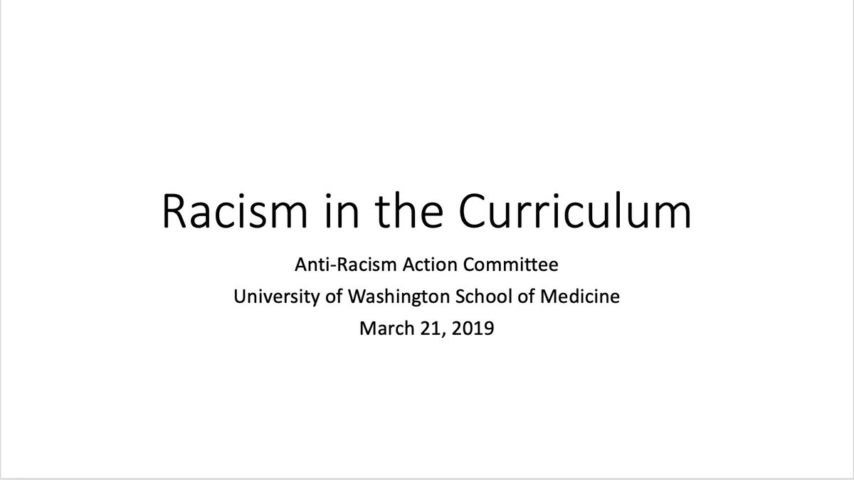 In March, we hosted a round-table discussion between students, faculty, and administrators where we discussed racism in the curriculum, and ideas for how to eliminate it. The conversation centered the experiences of students. It was a true dialogue and many voices were heard.