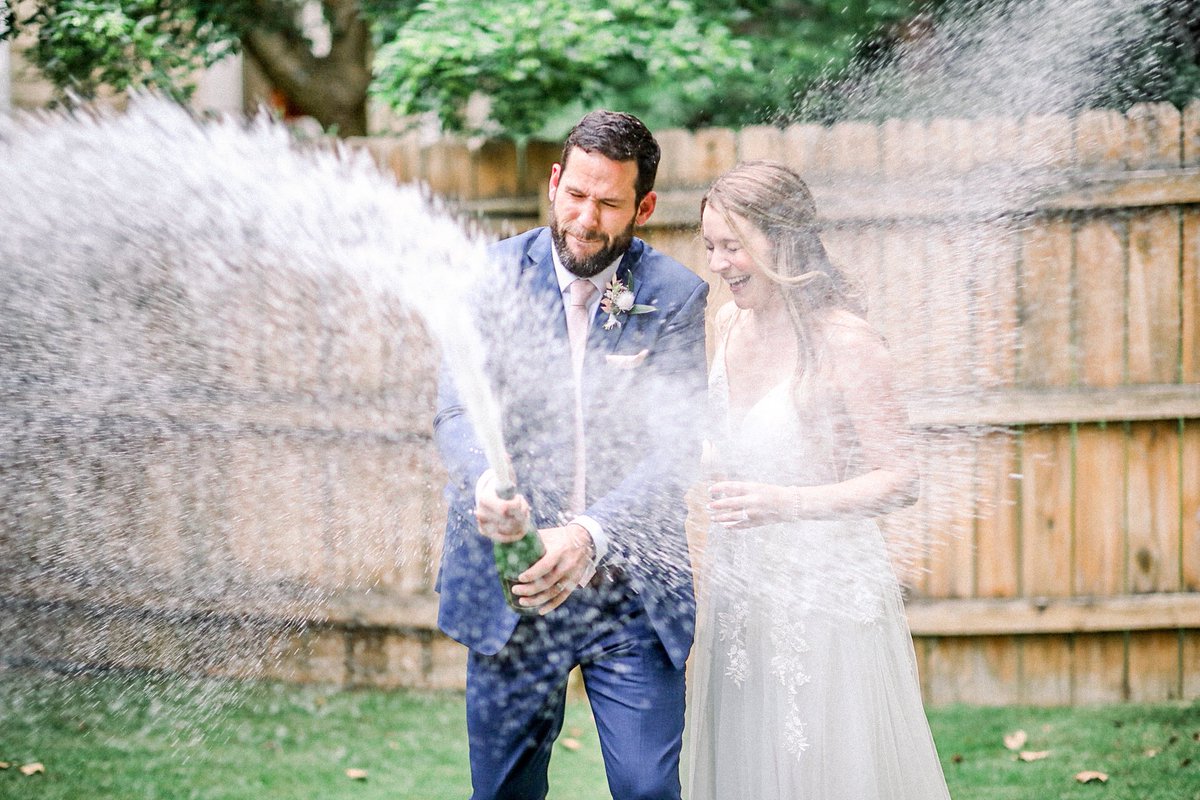 Our wedding day wasn’t anything close to what we had planned, but it was so special 💕