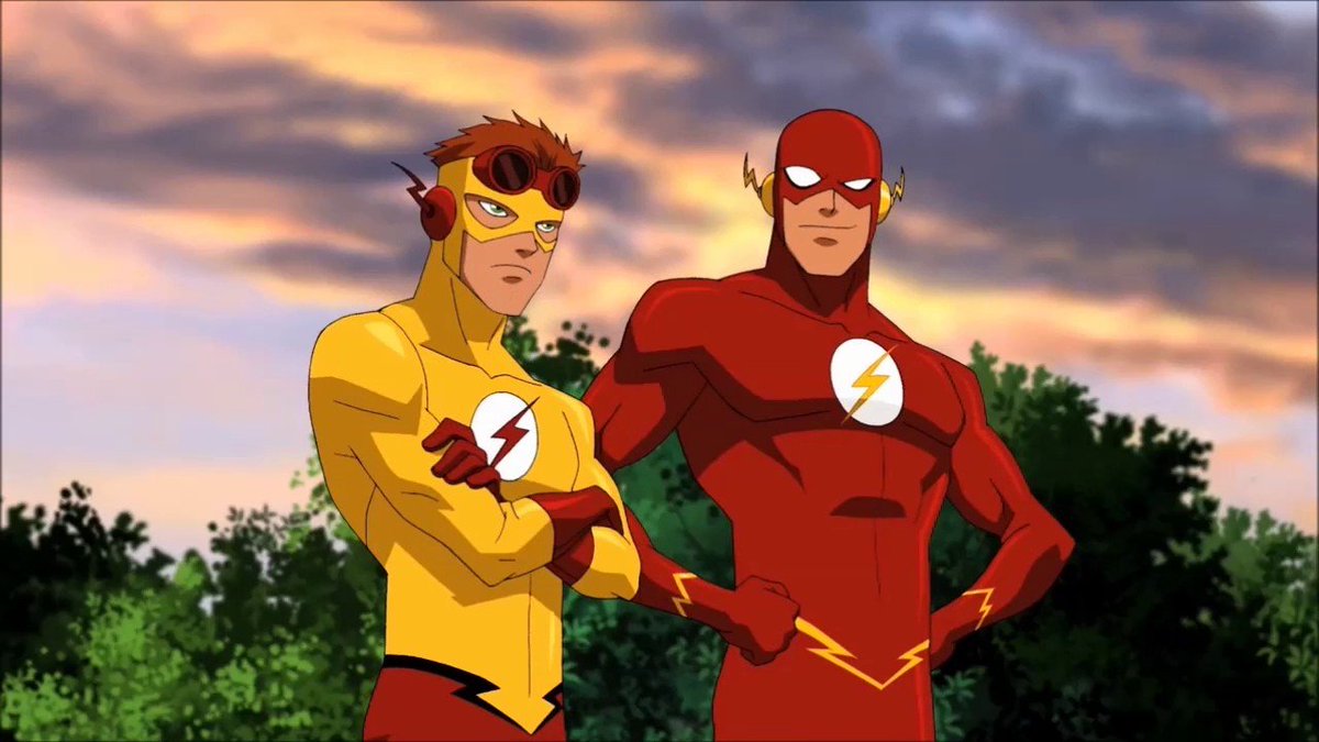 Wally est le fils de Rudy West (le frère aîné d'Iris) et il est devenu un Speedster grâce à un accident IDENTIQUE à celui de Barry (la Speed Force est facétieuse) suite à quoi Flash le prit sous son aile et fit de lui le premier Kid Flash.