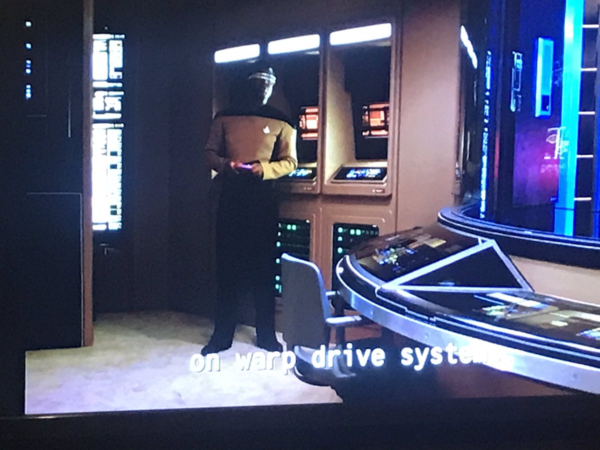 I actually really enjoy the tech design on this show. It looks a bit quaint now - so blocky!! - but the screen display still looks cool and futuristic decades later.