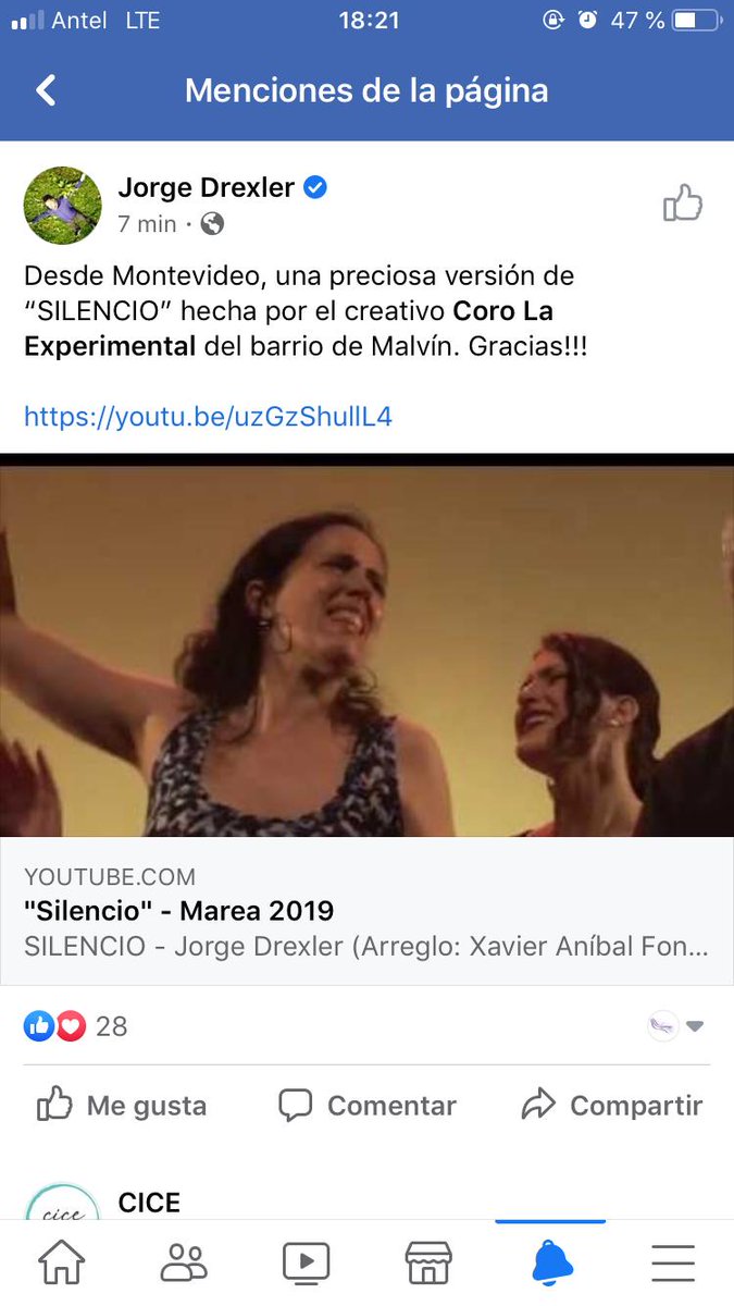 La_Experimental's tweet photo. Gracias por alegrarnos la cuarentena @drexlerjorge 🤗 https://t.co/bWTvYwcfSF