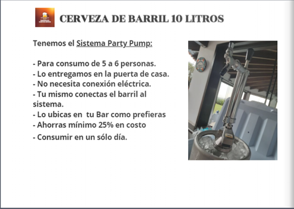 CervecerosdPeru's tweet photo. Ahora también puedes pedir excelentes Cervezas Artesanales con el sistema PARTY PUMP a tu domicilio!!! 
https://t.co/IRZwcUbhkr
🍻#SaludConTodos🇵🇪 https://t.co/l8KtpDKCwO