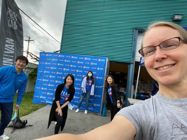 Congrats to all the runners! Come visit us at <a href="/runvancanada/">RUNVAN®</a> to pick up your medal, energy bar and tshirt! #bmomarathon #teamBMO #runvan