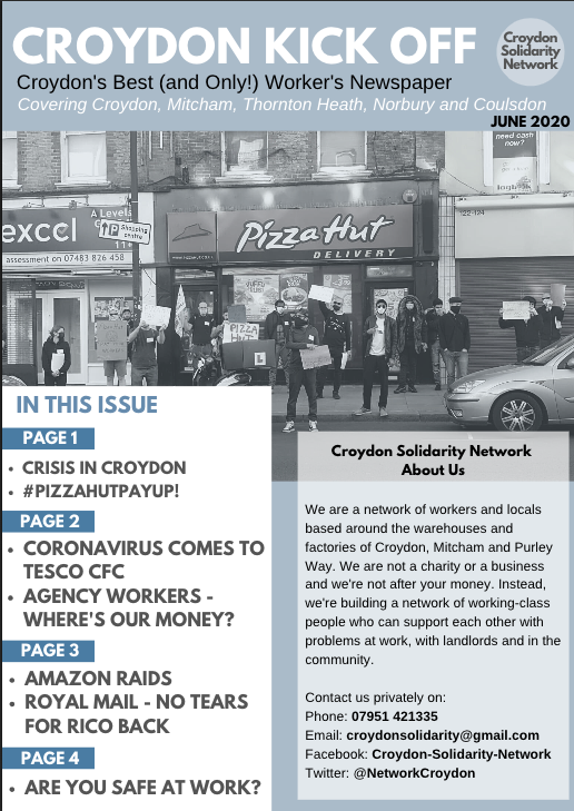 Croydon Solidarity Network tweet media