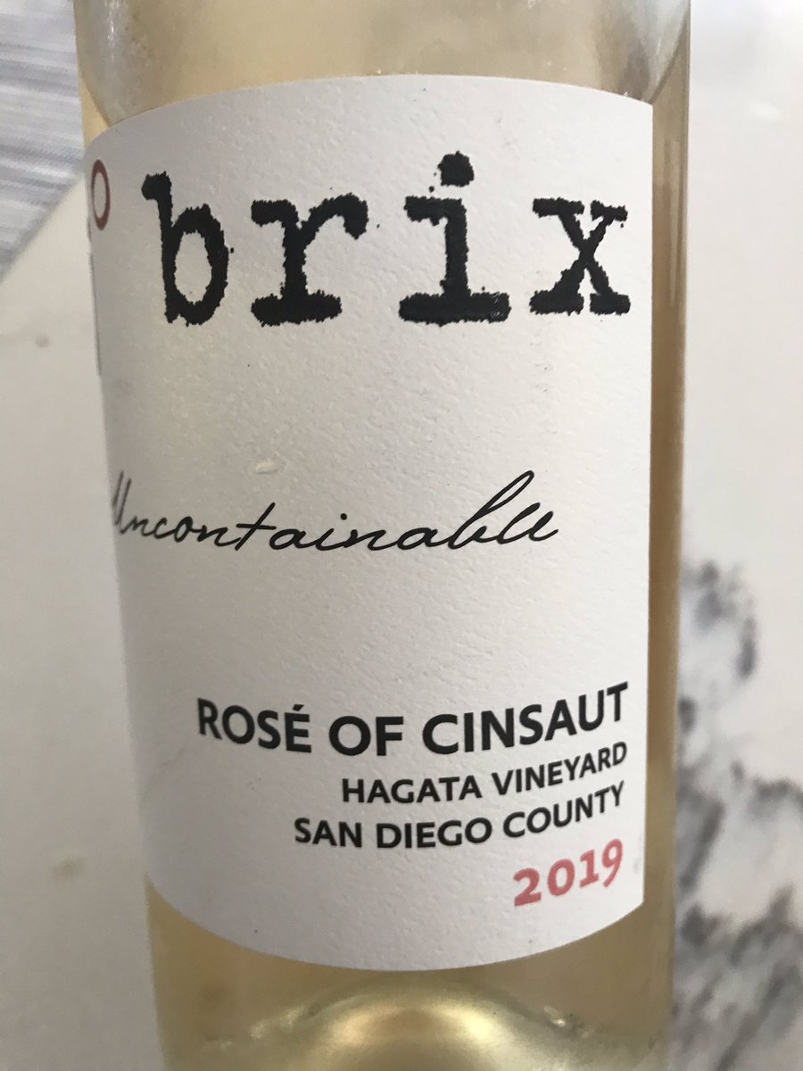 ibstatguy's tweet photo. Rosé from @jbrixwine 👍🏻 https://t.co/bwlmYdpYRD
