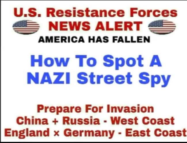 Jon_Mick_Artist's tweet photo. #USResistanceForces- #News
#USA
@NYGovCuomo
@GovMurphy
@realDonaldTrump
Scouts Now Confirm
No Morg Trucks
No PPE Workers
at Hospitals
No Enhanced Security
No Coughing or Sneezing
No EMS Activity #NYC
#Covid19 is #SpyOp
NOT A #Pandemic
#AndrewCuomo
Lies About Everything https://t.co/pQVTa1q6l8