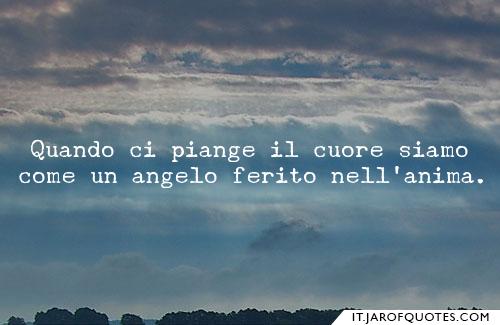 Anche gli Angeli sanno piangere!
