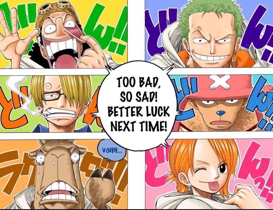 Too Bad So Sad Gt Onepiece Onepieceredraw T Co 0smlzfz1wq Twitter