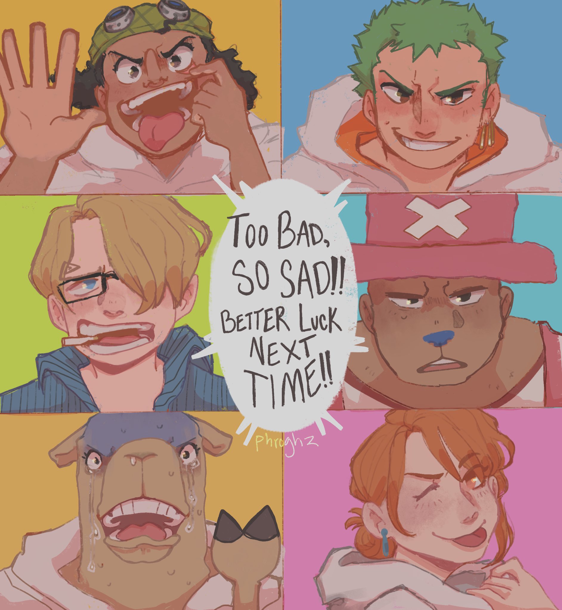 Too Bad So Sad Gt Onepiece Onepieceredraw T Co 0smlzfz1wq Twitter