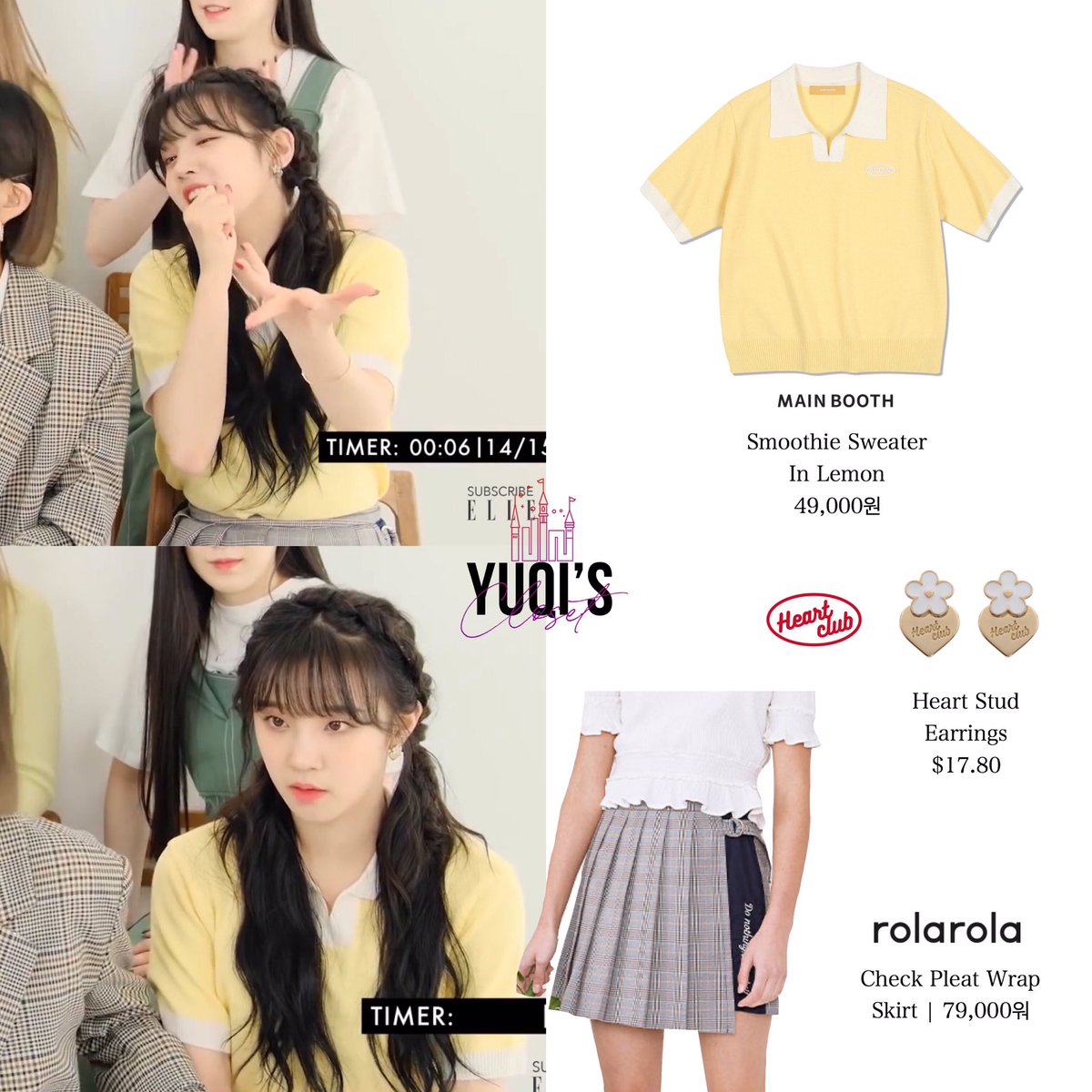yuqiscloset's tweet photo. 200525 | ELLE: Song Association with (G)I-DLE
-
Yuqi Wears: #Mainbooth, #HeartClub and #RolaRola
-
#GIDLE #여자아이들 #G_I_DLE #우기 #YUQI #YUQISCLOSET #YUQISTYLE #GIDLECLOSET #GIDLESTYLE https://t.co/Nooa9mU2h6