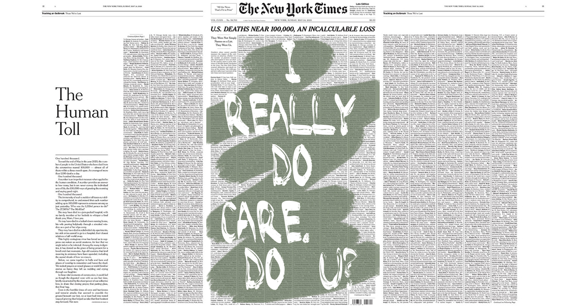 katValkyrie's tweet photo. @nytimes I really do care. Do you? @realDonaldTrump @FLOTUS
 @WhiteHouse @nytimes #COVID19 #COVID__19 #IReallyDoCare https://t.co/8TVKQ0tXPe