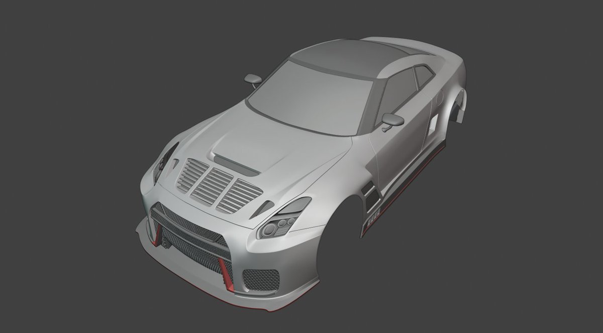 Zeblyno's tweet image. I gotta admit I am actually very proud of the progress so far! Did a lot of fixes today and some improvements. Pretty much just the wheels and spoiler are left to be made as well as some minor details.😊
Any suggestion?
#Blender3d #RobloxDev