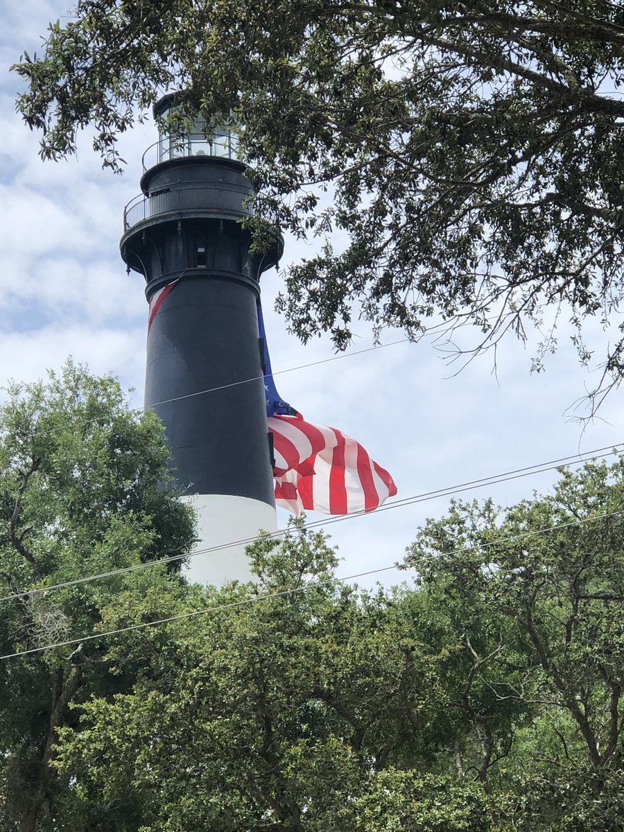 The lighthouse can be found at: 2555 Sea Island Parkway, St. Helena Island, SC.