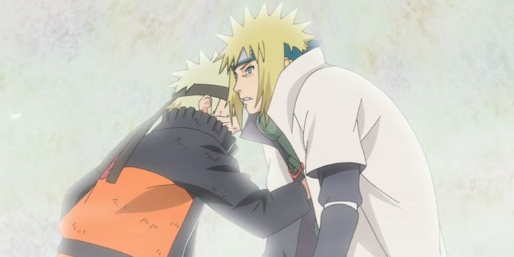 When Naruto met his father. 