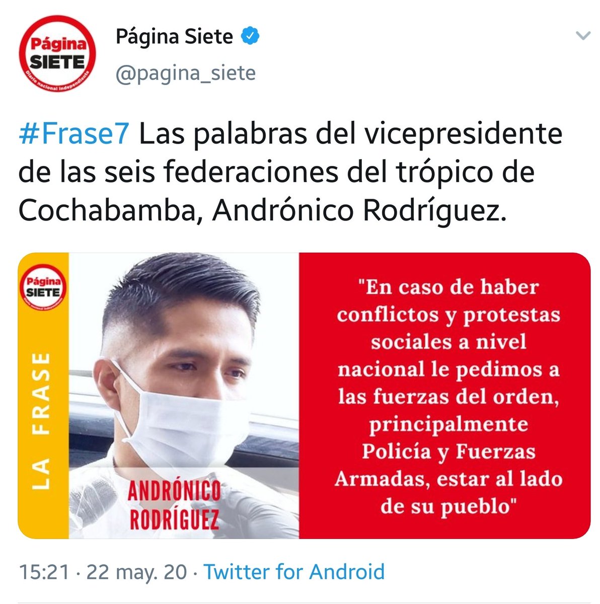Luis Fernando Camacho tweet media