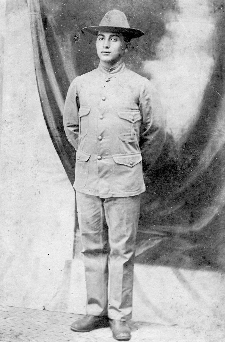 pamelafessler's tweet image. This is my husband's grandfather, Morris Koll, as a young US soldier in 1902. He contracted leprosy in the Philippines and as a result was later confined by his own government. His story was the genesis of mine. wwnorton.com/books/97816314…