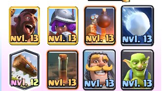 Increible la skill que se necesita para usar este mazo y todo lo que sea similar.
💩💩