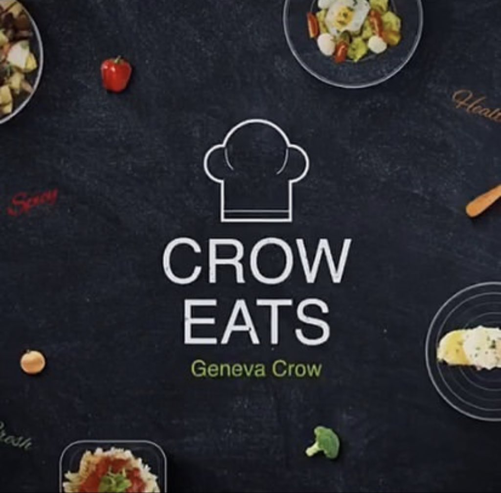  @geneva_crow with her first episode of Crow Eats out on her IGTV, Geneva is currently filming a cooking series showing us how to make all her favourites. While the series is set to air soon you can catch her cooking up a storm on her IG story  https://instagram.com/geneva.crow?igshid=1snb9mbyio5jh