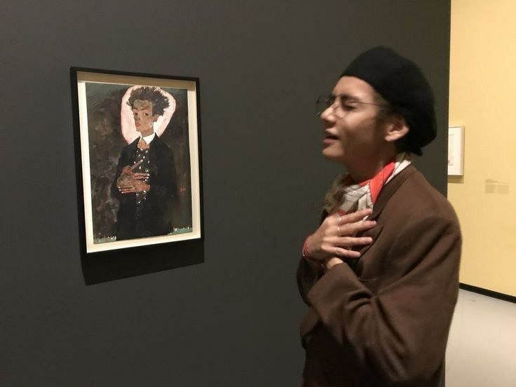 taehyung and basquiat, a big love story.