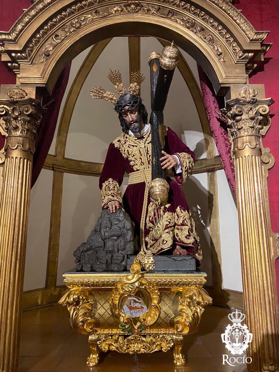 ⚜️ Pentecostés| Así se presenta nuestro Sagrado Titular, Nuestro Padre Jesús Nazareno de los Pasos en el Monte Calvario, para los cultos en honor de María Santísima del Rocío Coronada. #Pentecostés2020 #CofradíasMLG