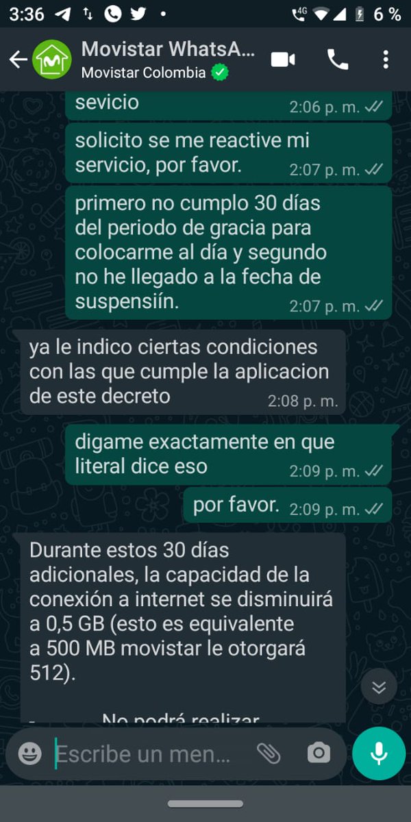 Josewilches's tweet photo. ¿Es posible que puedan suspender las llamadas salientes?, ¿a caso no están dentro de las comunicaciones esenciales? @CRCCol  deben hacer segumiento, millones de usuarios https://t.co/D8W2CrAQUY