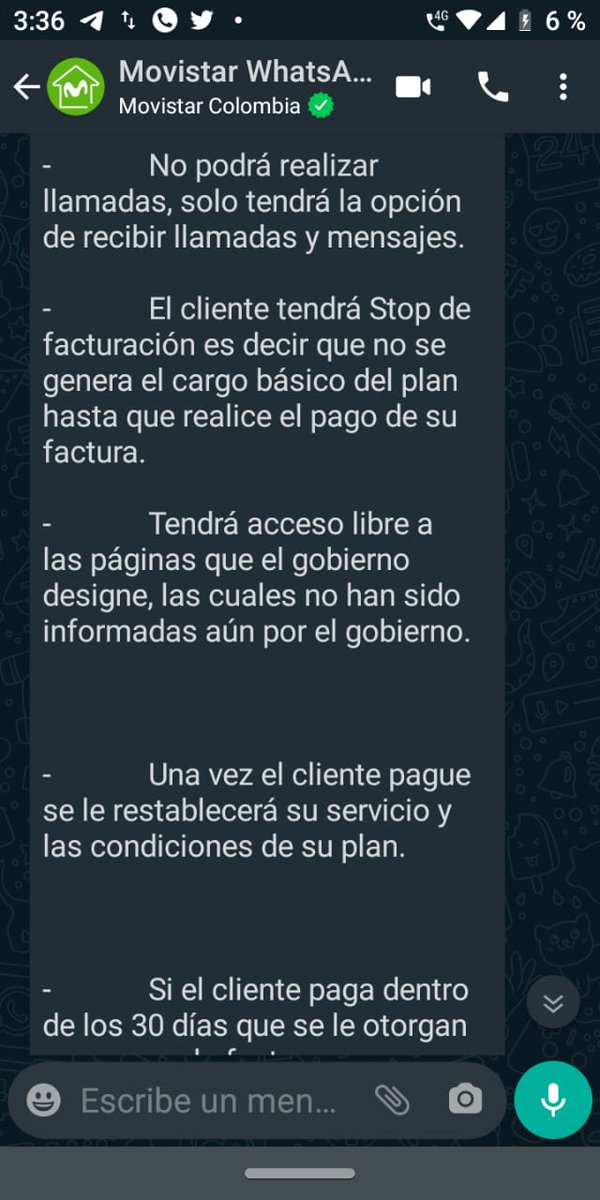 Josewilches's tweet photo. ¿Es posible que puedan suspender las llamadas salientes?, ¿a caso no están dentro de las comunicaciones esenciales? @CRCCol  deben hacer segumiento, millones de usuarios https://t.co/D8W2CrAQUY