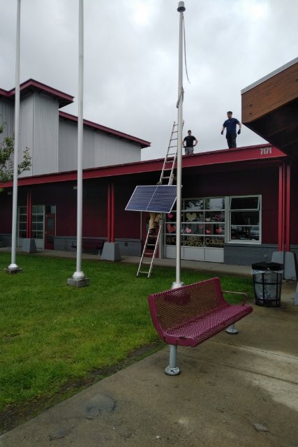Solar panels are getting installed <a href="/RichmondColts/">Richmond Secondary School</a> We are so excited to be part of this incredible project. Stay tuned for celebration plans!