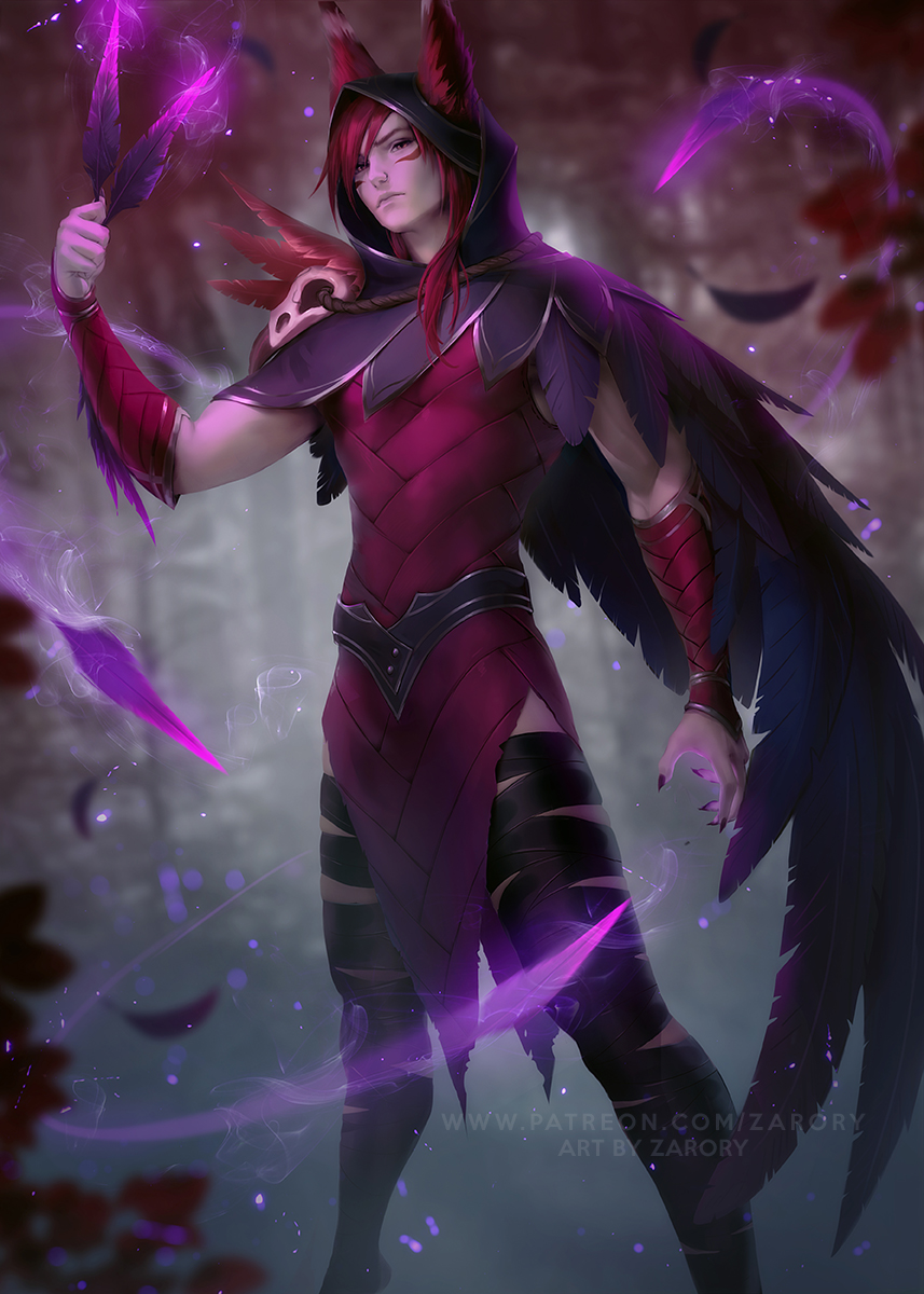 Zarory_ch's tweet photo. Continuing on my genderbending series with male Xayah! This was another highly requested piece, so I hope you like it! Posting female Rakan tomorrow, so stay tuned! 😋 #xayah #leagueoflegends #artoflegends
PSD, NSFW, HD jpg, steps, etc available>https://t.co/a5RvYHnQDe https://t.co/x0wRdIaGdf