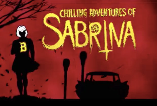 chilling adventures of sabrina (2018-)starring kiernan shipka, ronan lynch and lucy davis