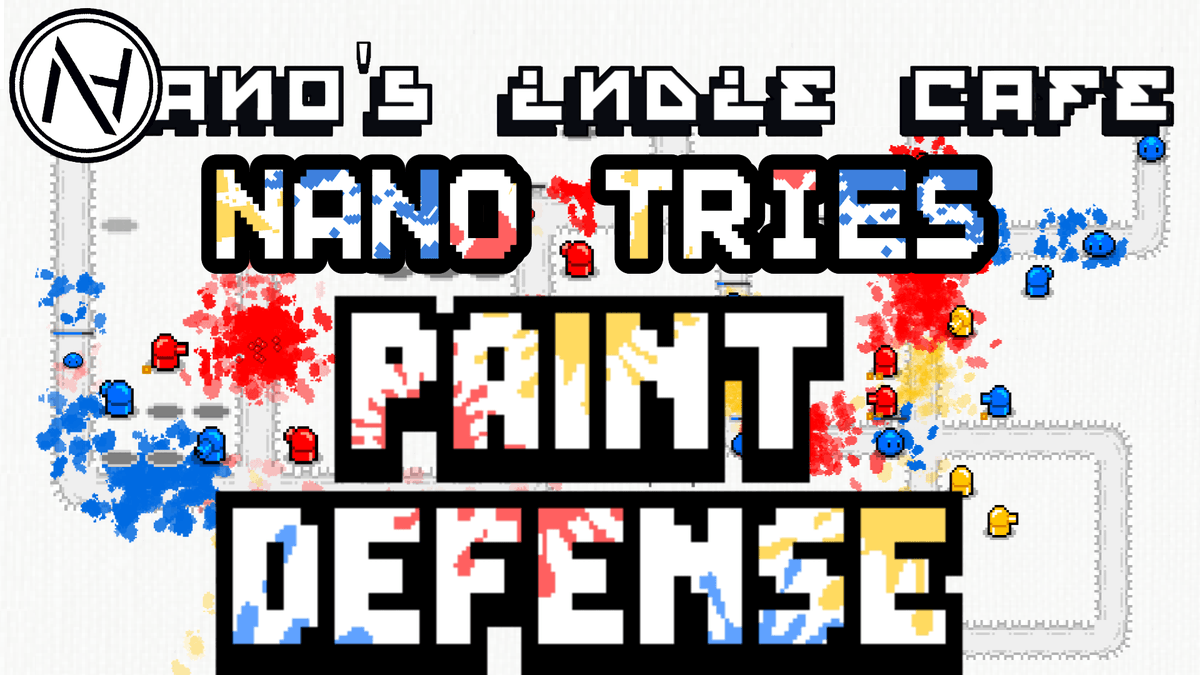 korrihero's tweet photo. Tower defense game Paint Defense gives nano quite the mentally draining challenge. Will nano survive this paint game? Find out in this installment of Nano Tries
https://t.co/x7gfIsPwU8 https://t.co/aUTcy2Ohuj