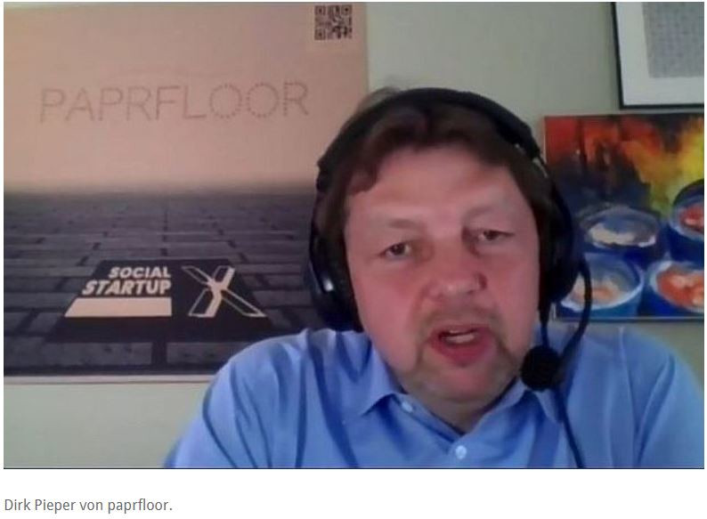 Nachbericht zum #SozialStartup Pitch #hamburg 
Wir mit paprfloor waren dabei!
Vielen Dank an die Veranstalter!

Bestellt Euren individuellen Bodenbelag!

hamburg-startups.net/social-startup… #socialstartup #nachhaltig #paperfloor #paprfloor