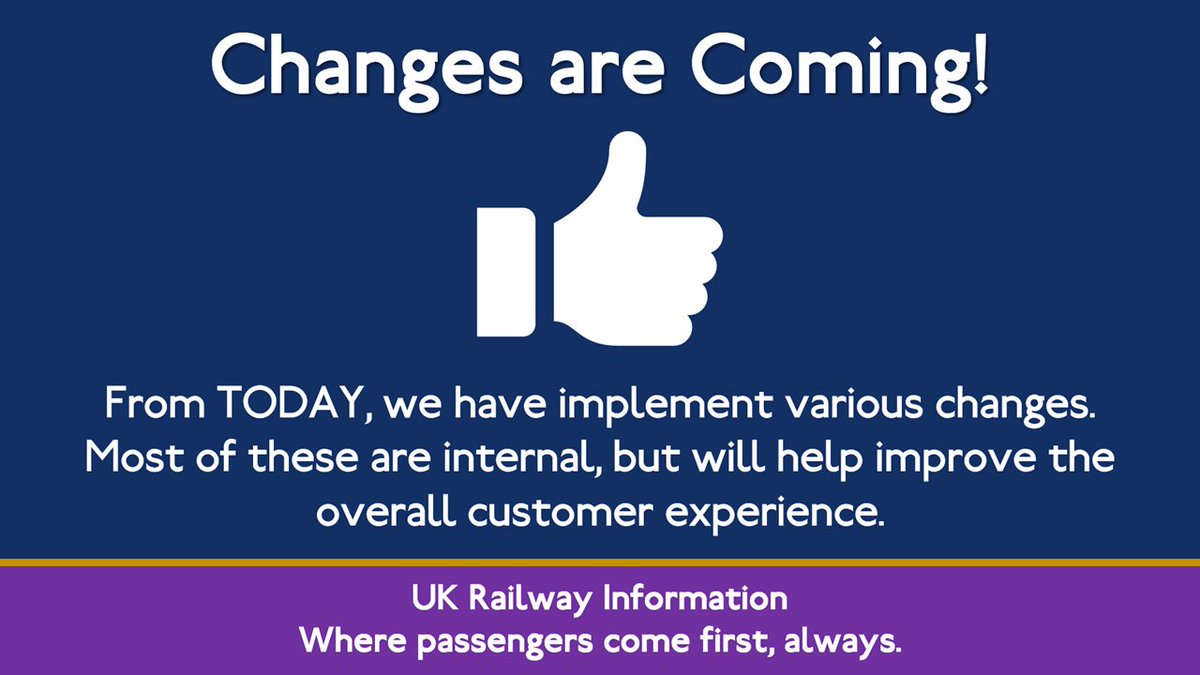 We believe we are the best unofficial railway feed in the public domain, but we feel that improvement could be made!We want to raise the bar and do better.See this thread for the improvements and changes we're making to help provide you with a better service.